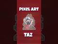 • MINECRAFT - PIXEL ART “ TAZ "