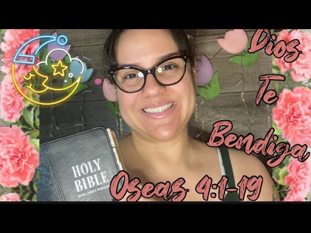 ASMR CRISTIANO: LECTURA DE LA BIBLIA 📖 “OSEAS 4:1-19” CON OMY #218