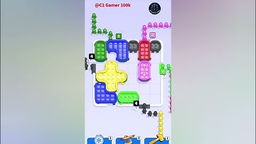 Sky Rush: Traffic puzzle Level 14 walkthrough solution