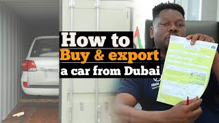How to buy and export a car from Dubai! @Milelecorp