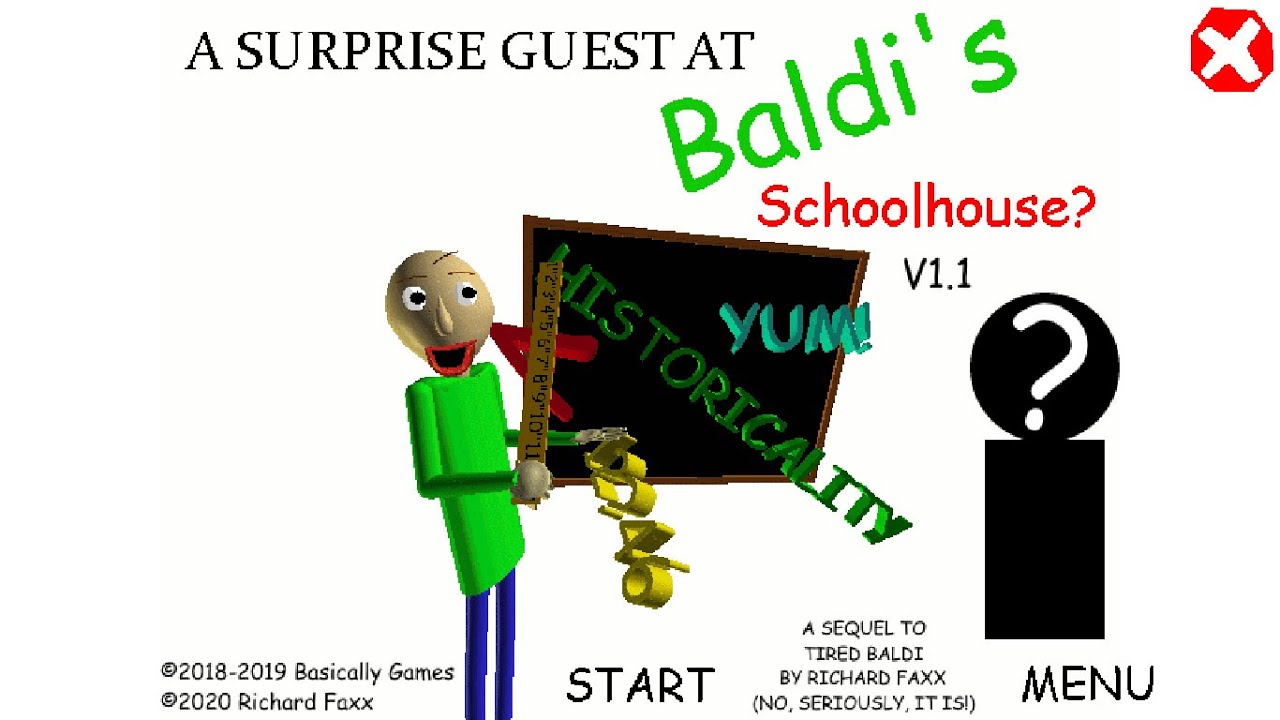 A Surprise Guest At Baldi S Schoolhouse Baldi S Basics Mod Youtube - baldi's basics mod roblox guest