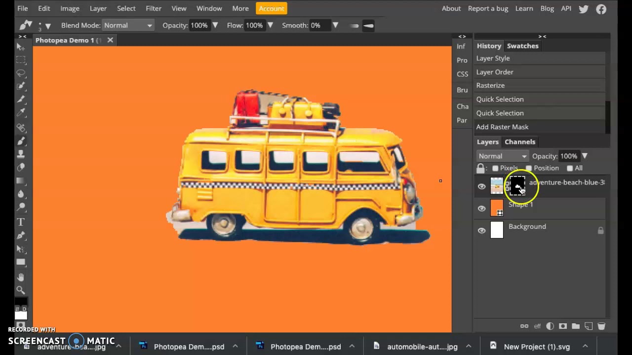 Art:How to get a transparent background using Photo Editor - YPPedia