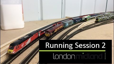 Great Deltan N gauge - Running session 2