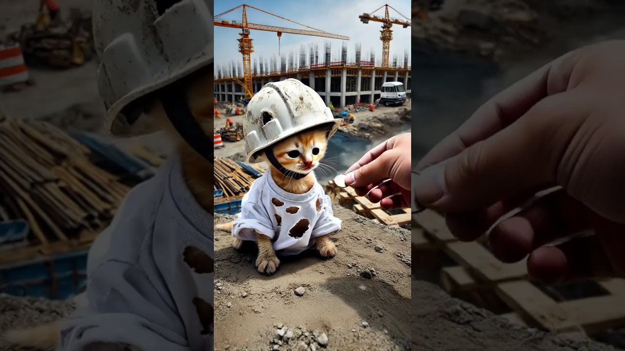 Garib cat and Aamir cat