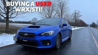 WHAT TO LOOK FOR WHEN BUYING A USED SUBARU WRX/STI!