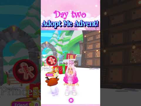 DAY 2 FREE GIFT In ADOPT ME ADVENT CALENDAR! #adoptme