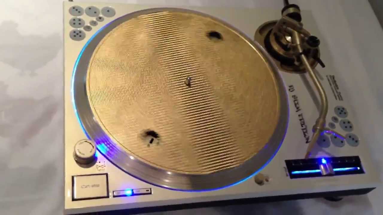 Custom Technics SL 1200 MK2 DJ SLIM édition HIP-HOP version - YouTube