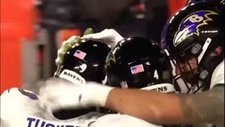 Ravens Game Winning Play Against Brown's with Titanic Music