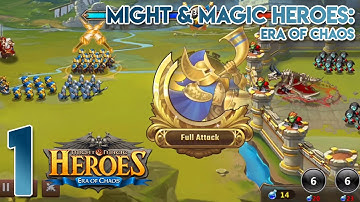 Might & Magic Heroes Era of Chaos Chapter 1 and 2 - Gameplay Walkthrough Part 1