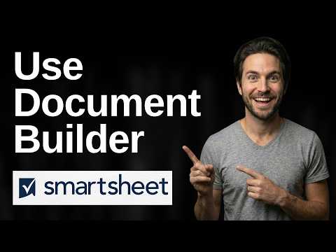 How To Use Document Builder In Smartsheet (2026 Easy Guide)