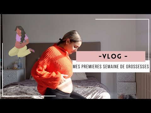 MES PREMIÈRES SEMAINES DE GROSSESSE 🤢🤰