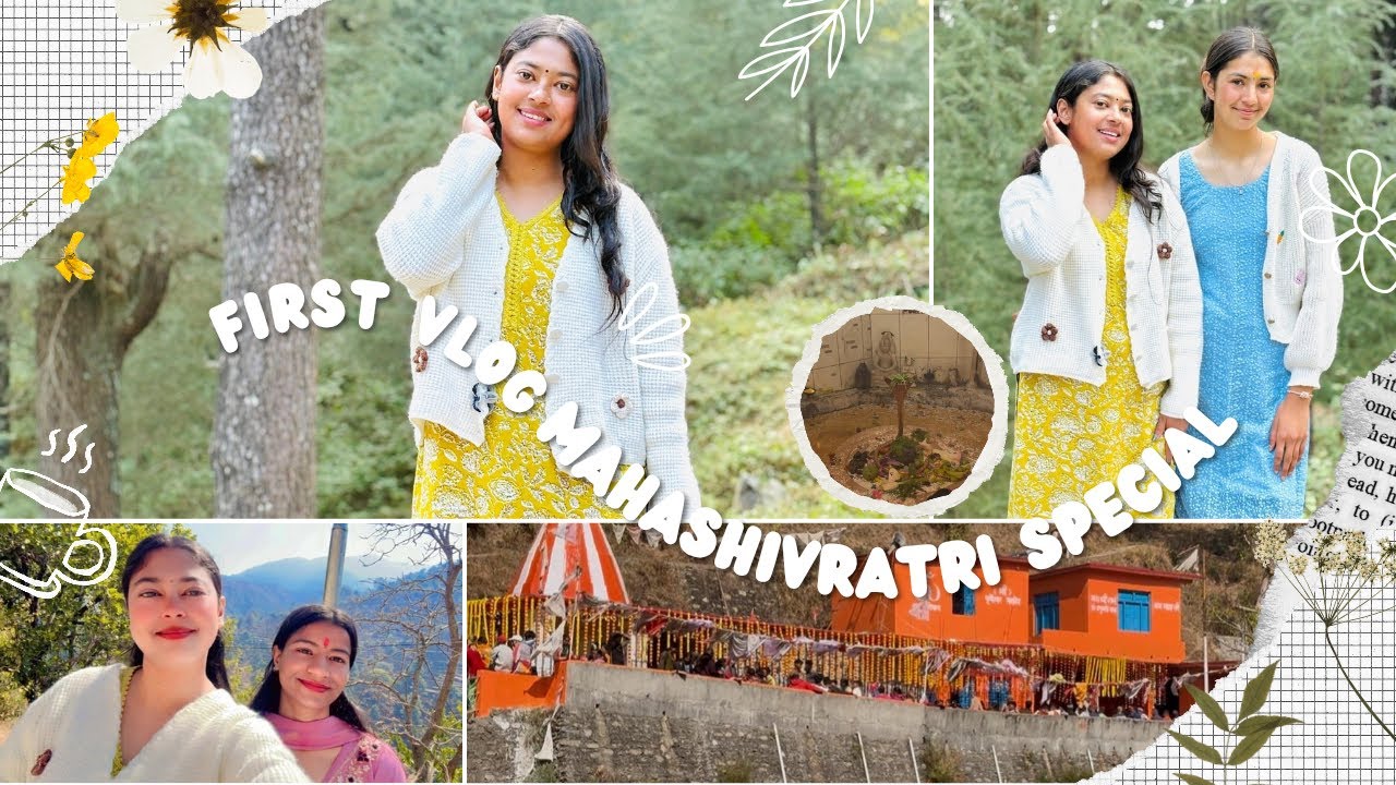 My 1st vlog Maha shivratri special♥️🌸🔱 