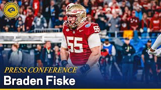 Braden Fiske On Being Drafted To The Rams & Getting To Play With FSU Teammate Jared Verse