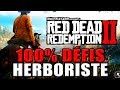 Red dead redemption 2  100 dfis  10 dfis herboriste  guide 