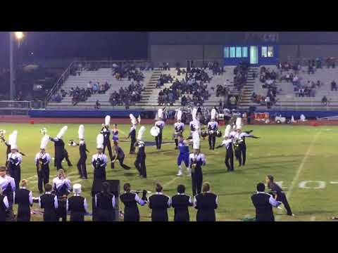 George West High School Marching Band at Homecoming 9-29-17