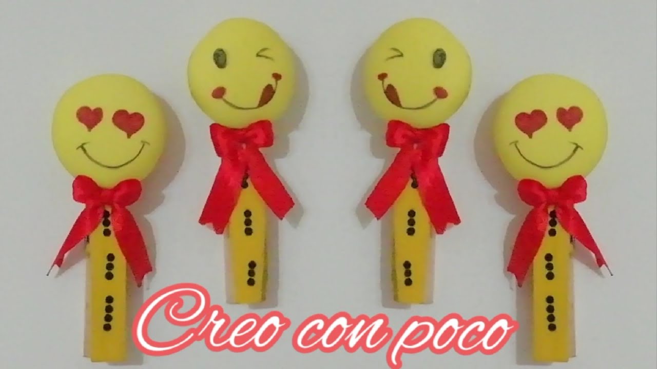 CALAMITA MOLLETTA LEGNO SMILE CON GOMMA EVA CREPLA FOMMY IDEA REGALO CHIUDIPACCO segnaposto SEMPLICE