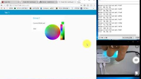 아두이노, RGB Led,  mqtt, node-red [김동일교수 두원공과대학교 AI융합과] 1-17-1