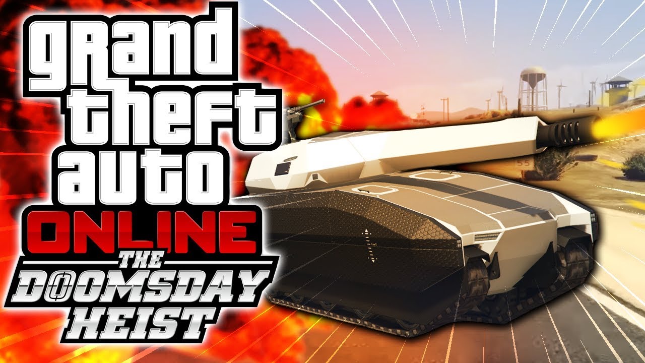 Railgun Tank Madness GTA Online The Doomsday Heist