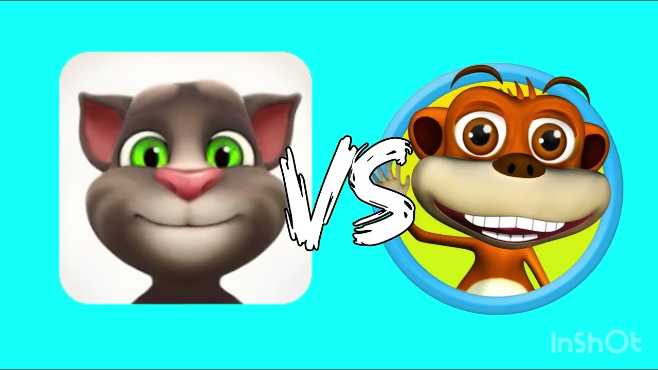 Talking Tom VS Taking Monkey Pokémon Battle