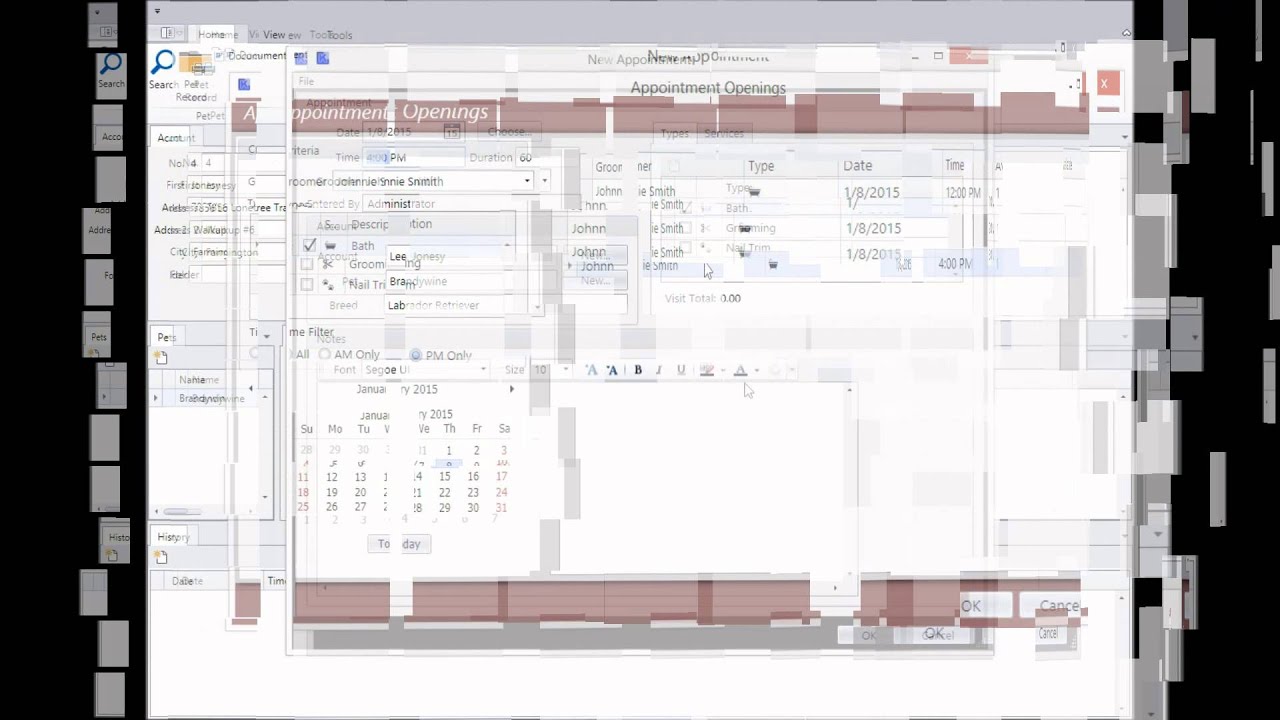 Getting Started -- Booking Grooming Appointments