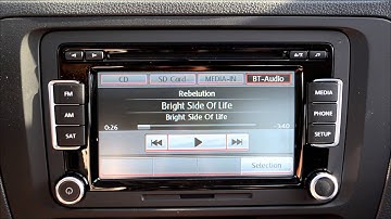 How To: Stream Bluetooth Audio with the VW Premium VIII Stereo