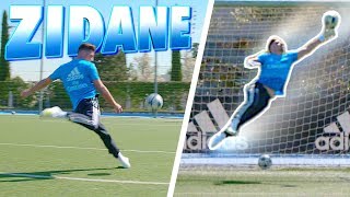 F2 VS ZIDANE | EPIC SHOOTING BATTLE!