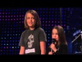 6 year old aaralyn scream her original song zombie skin   americas got talent