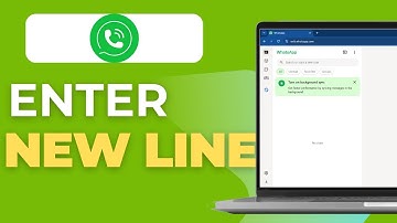 How to Enter New Line on Whatsapp Web (Full 2025 Guide)