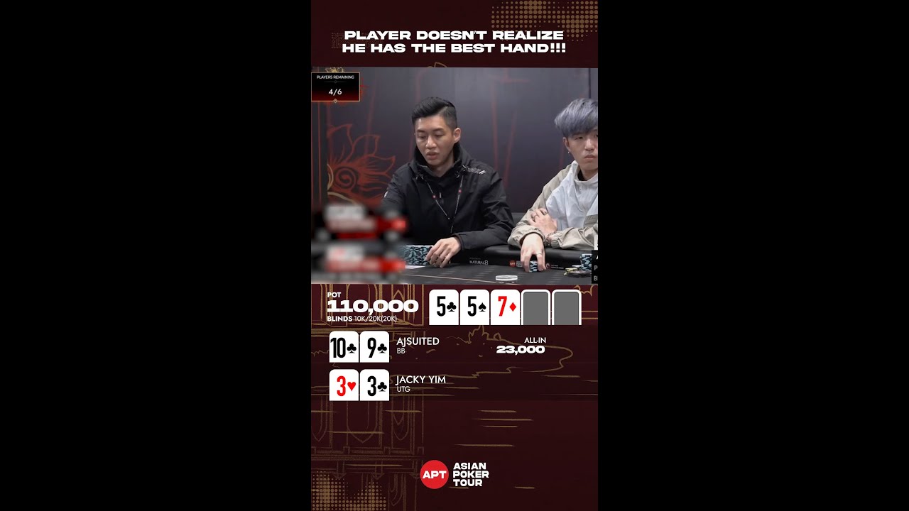 bongdaso vn du lieu Sometimes you just dont see it APTHanoiBillions2023 Poker PokerTournament