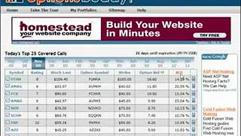 Options List Overview
