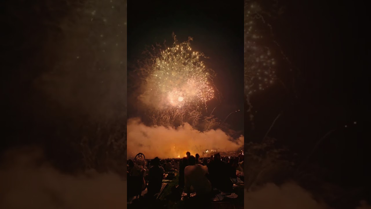 花火　寧々40点 2025 長岡花火 ラストの尺玉100連発 #fireworks #花火 #長岡花火
