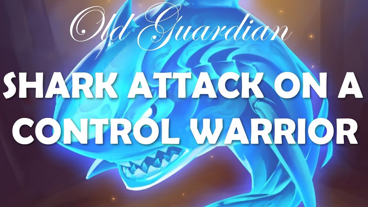 Shark attack on a Control Warrior (Hearthstone Rise of Shadows Shark Rogue gameplay)