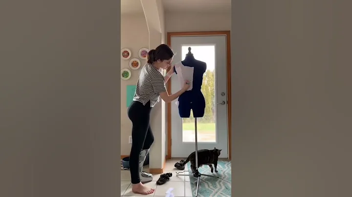 Anastasia yellow dress making tiktok compilation #shorts