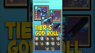 Tier 5 Weapons God Roll