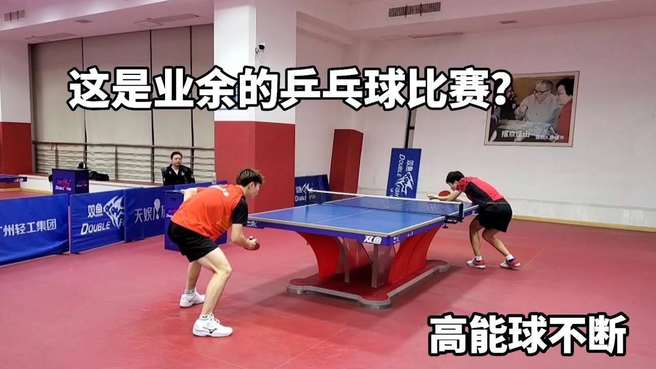 小夥這是什麼水平？大戰甲A男單亞軍，打得難解難分｜桌球｜乒乓球｜tabletennis