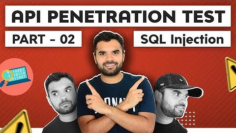 API Penetration Test - SQL Injection Demo