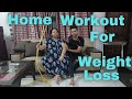 Simple home workout for weight loss yoga weightloss homeworkout