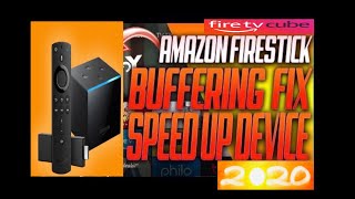 Amazon firestick /firecube buffering fix & speed up device 2020 - HERVEs WORLD - Episode 435