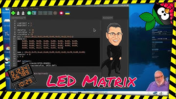 This Video Will Show You How To Use The Led Matrix With The Raspberry Pi.