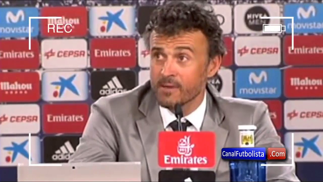 Entrevista Luis Enrique - Real Madrid 2 vs Barcelona 3 ...