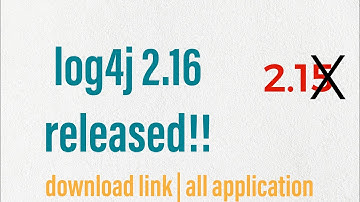 log4j vulnerability fix | NEW RELEASE log4j 2.16 🔥🔥 Step by step update #log4jupdate #log4j
