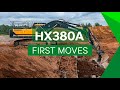 First Move Of The HX380A Crawler Excavator Hyundai Construction Equipment First Move Of The HX380A Crawler Excavator Hyundai Construction Equipment