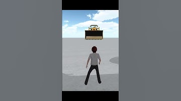 big JCB coming 3d driving class