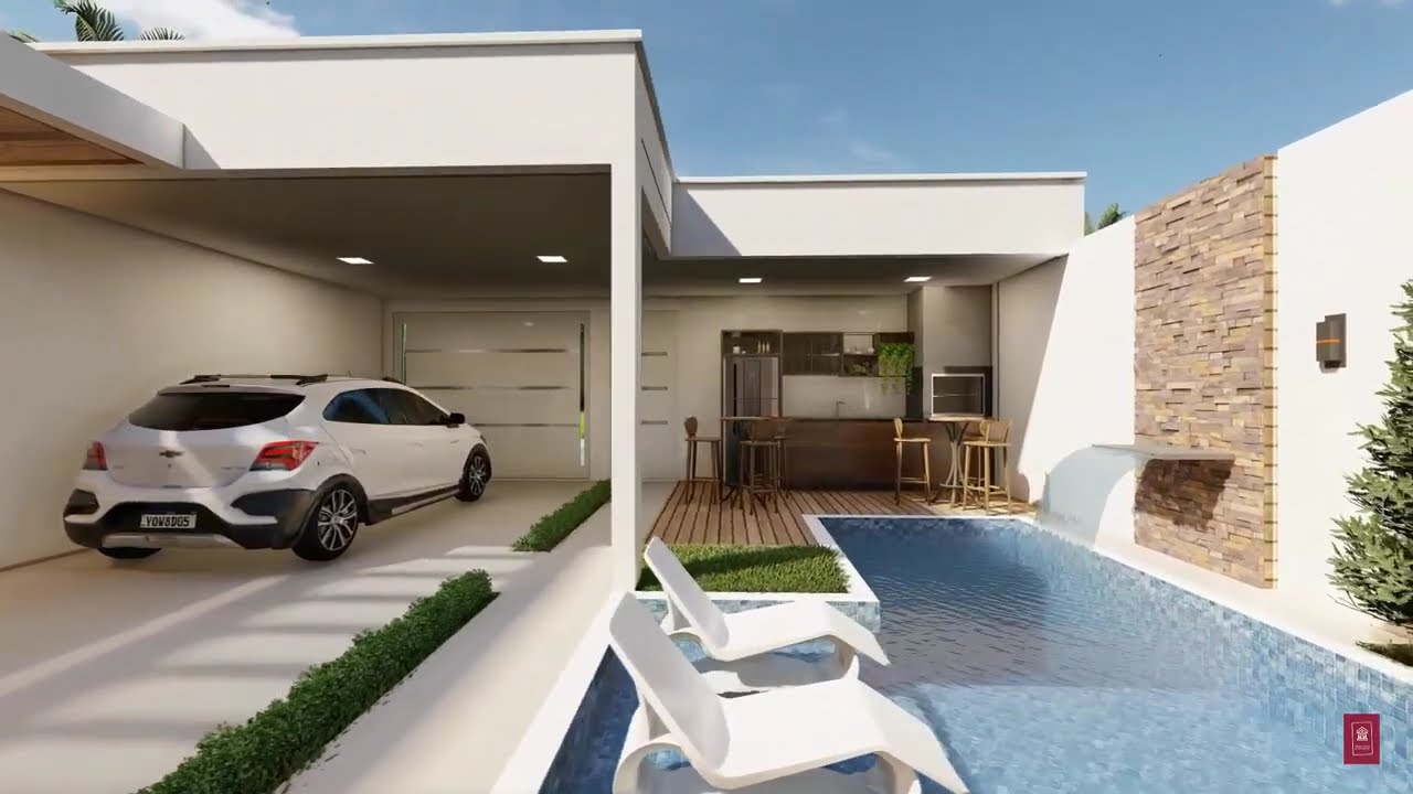 🏠 🌴 🏖 🌿 CASA MODERNA PARA UMA GRANDE FAMÍLIA 🏠 🌴 🏖 🌿