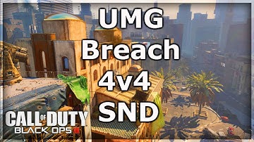 COD Black Ops 3 -UMG 4v4 UMGO Variant Snd Breach Gameplay (Listen In w/NadeGun)