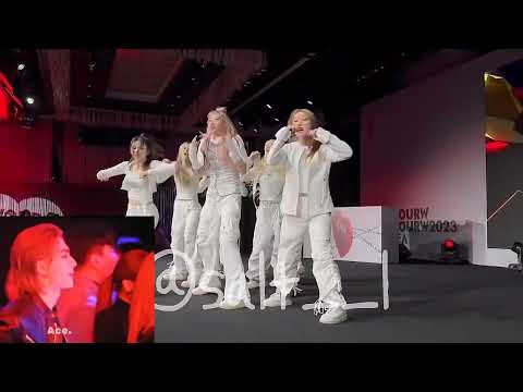 Hyunjin, Yuna, Yeji and Ryujin reaction to BEBE's Maniac Performance #hyujin #itzy #straykids #fyp