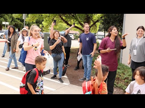 First Day of Pre-K at Beaver Acres Elementary School