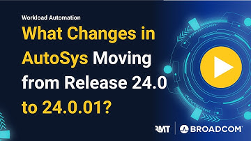 AutoSys r24.0 to r24.0.01 Changes