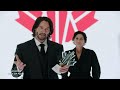 Canada's Walk of Fame: Keanu Reeves acceptance speech