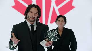 Canadas Walk Of Fame Keanu Reeves Acceptance Speech